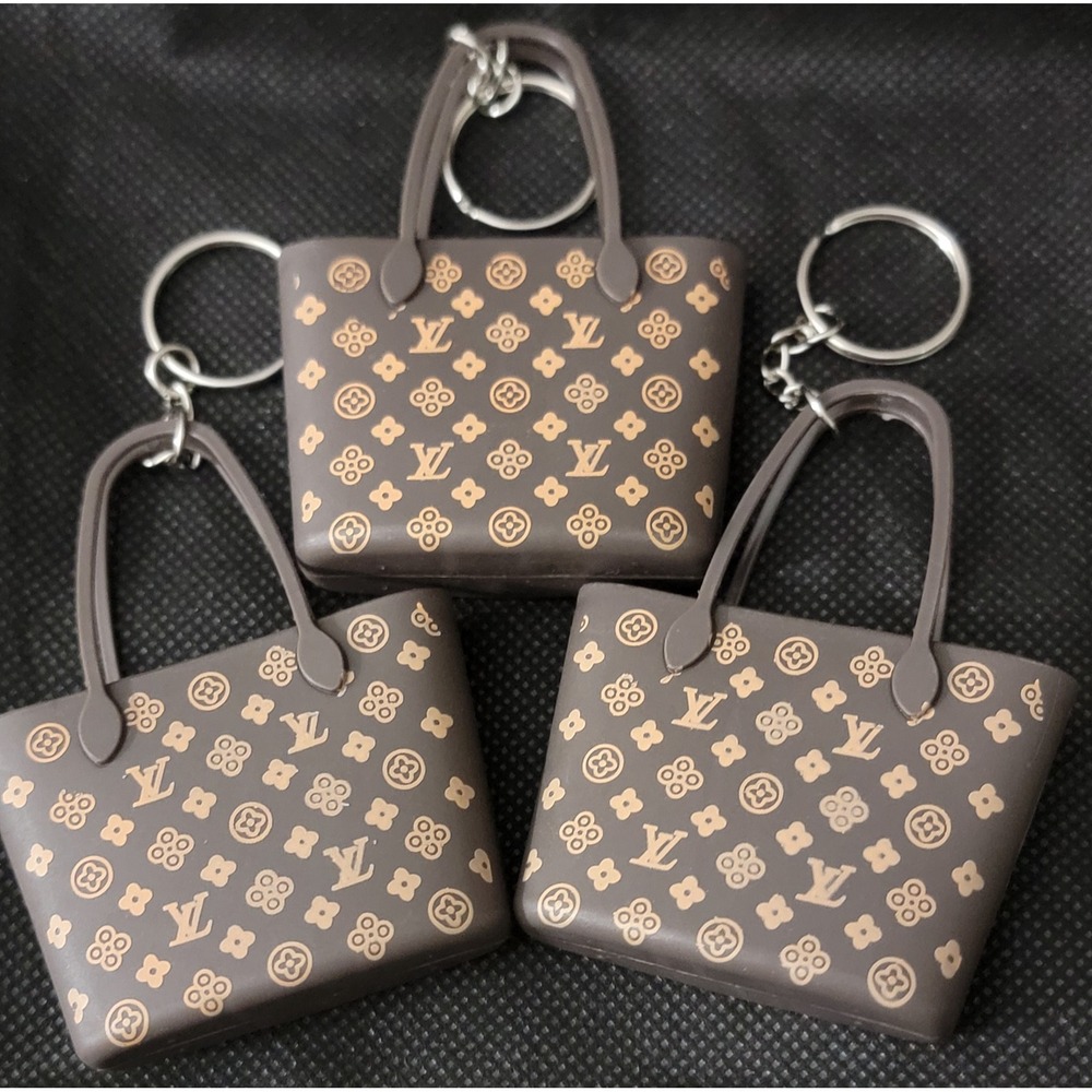 Louis Vuitton Inspired Mini Tote Bag Keychain‎ Monogram Bag Charm New Fashion